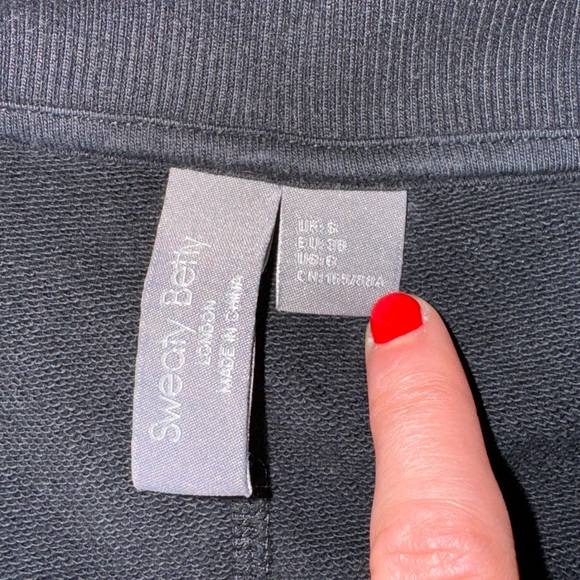 Sweaty Betty Women's Revive Lounge Half Zip Pullover Sweatshirt size small - Picture 3 of 3